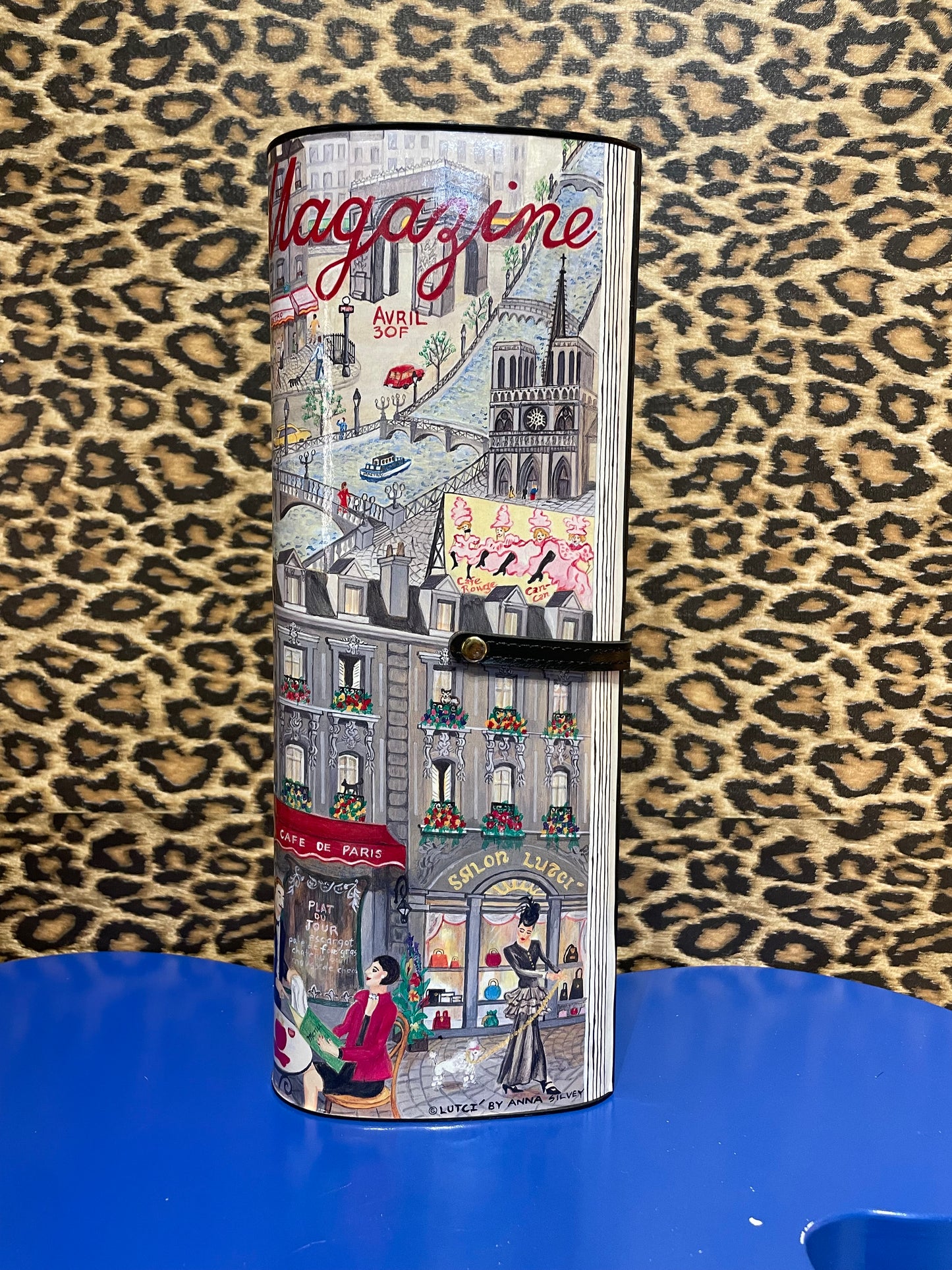 1990’s Paris Magazine Clutch