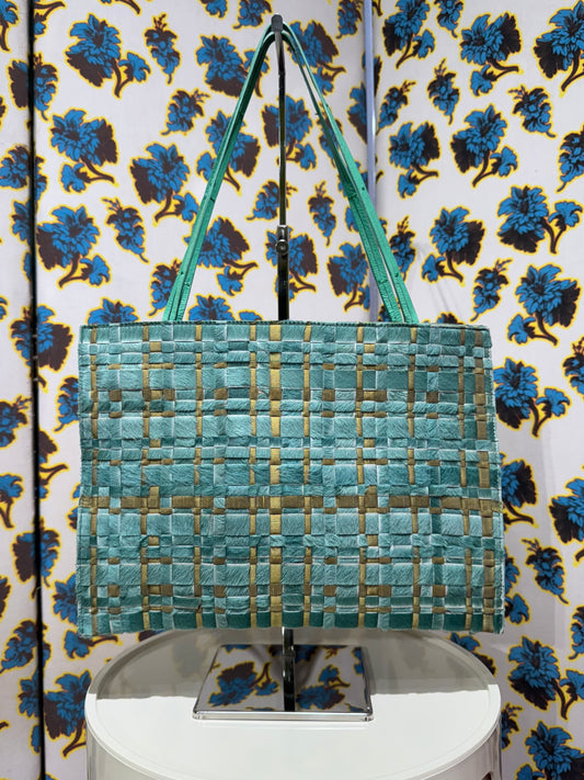 Bottega Veneta S/S 2000 Ponyhair Woven Bag