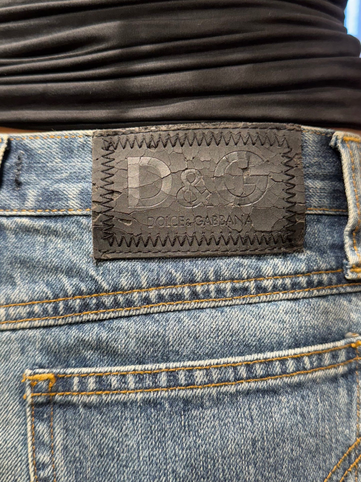 D&G Denim Mini Skirt