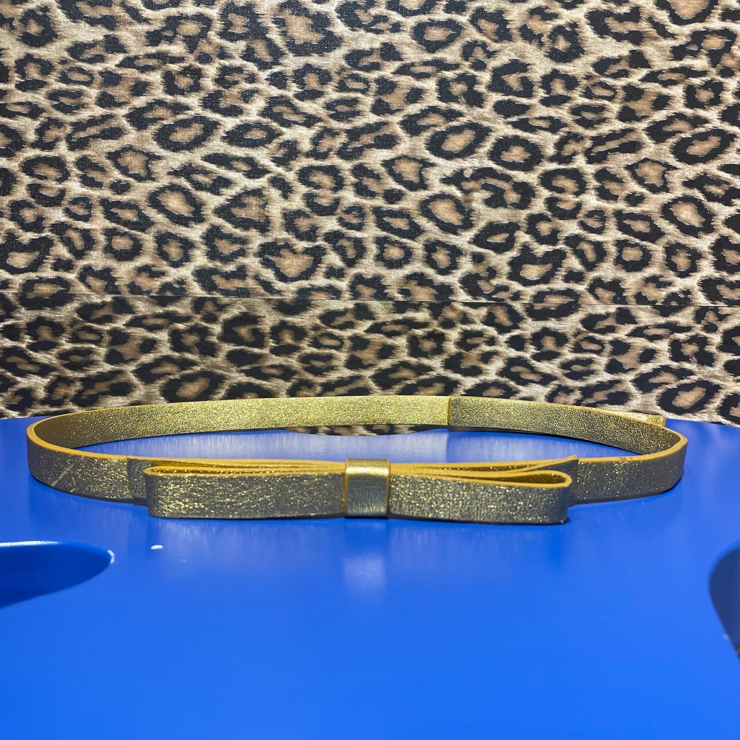 Miu Miu S/S 2000 Metallic Belt
