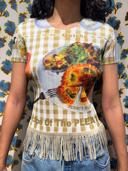 Issey Miyake Pleats Please 2007 Quiche Top