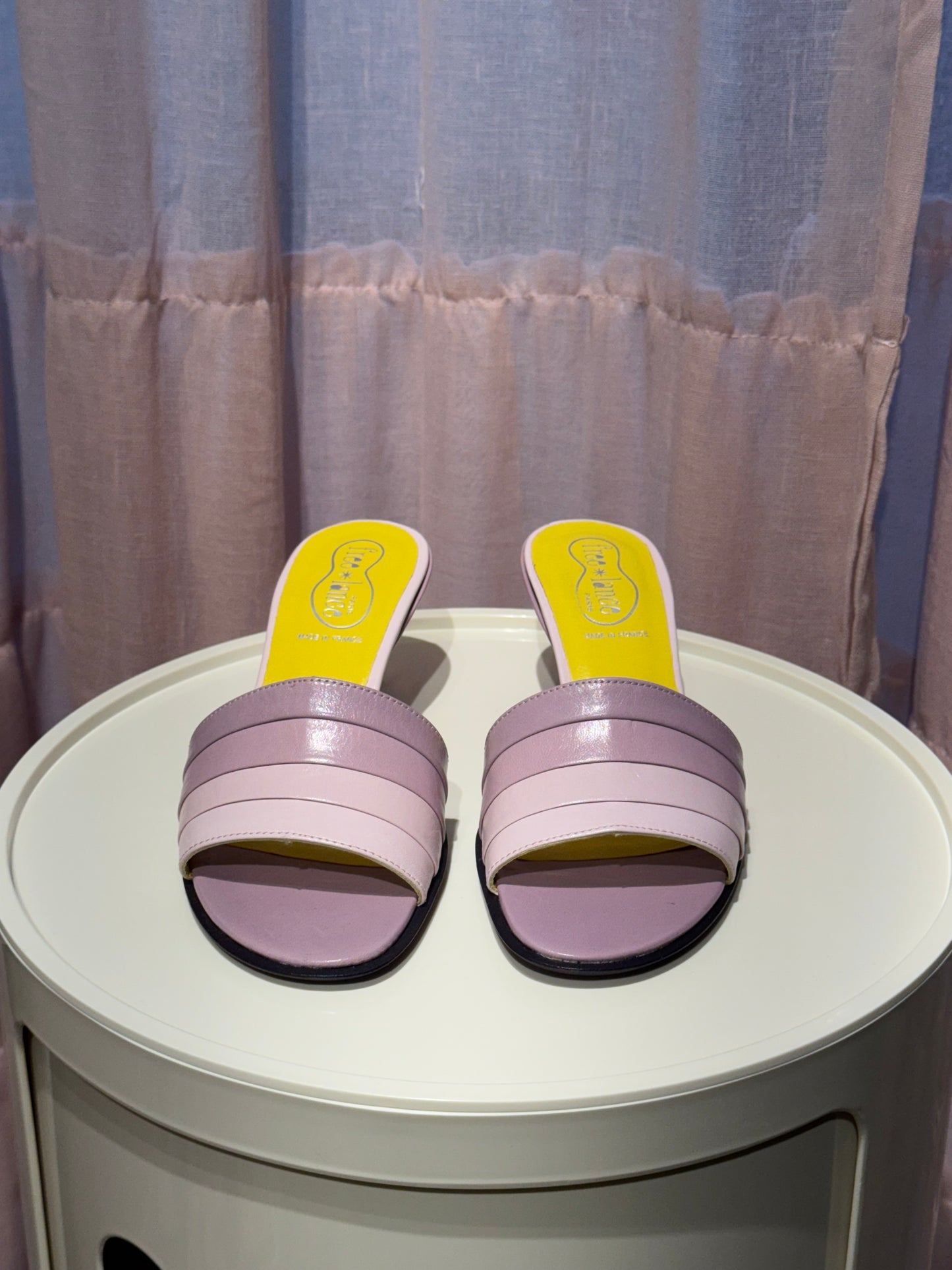 Freelance Purple Mules 35.5