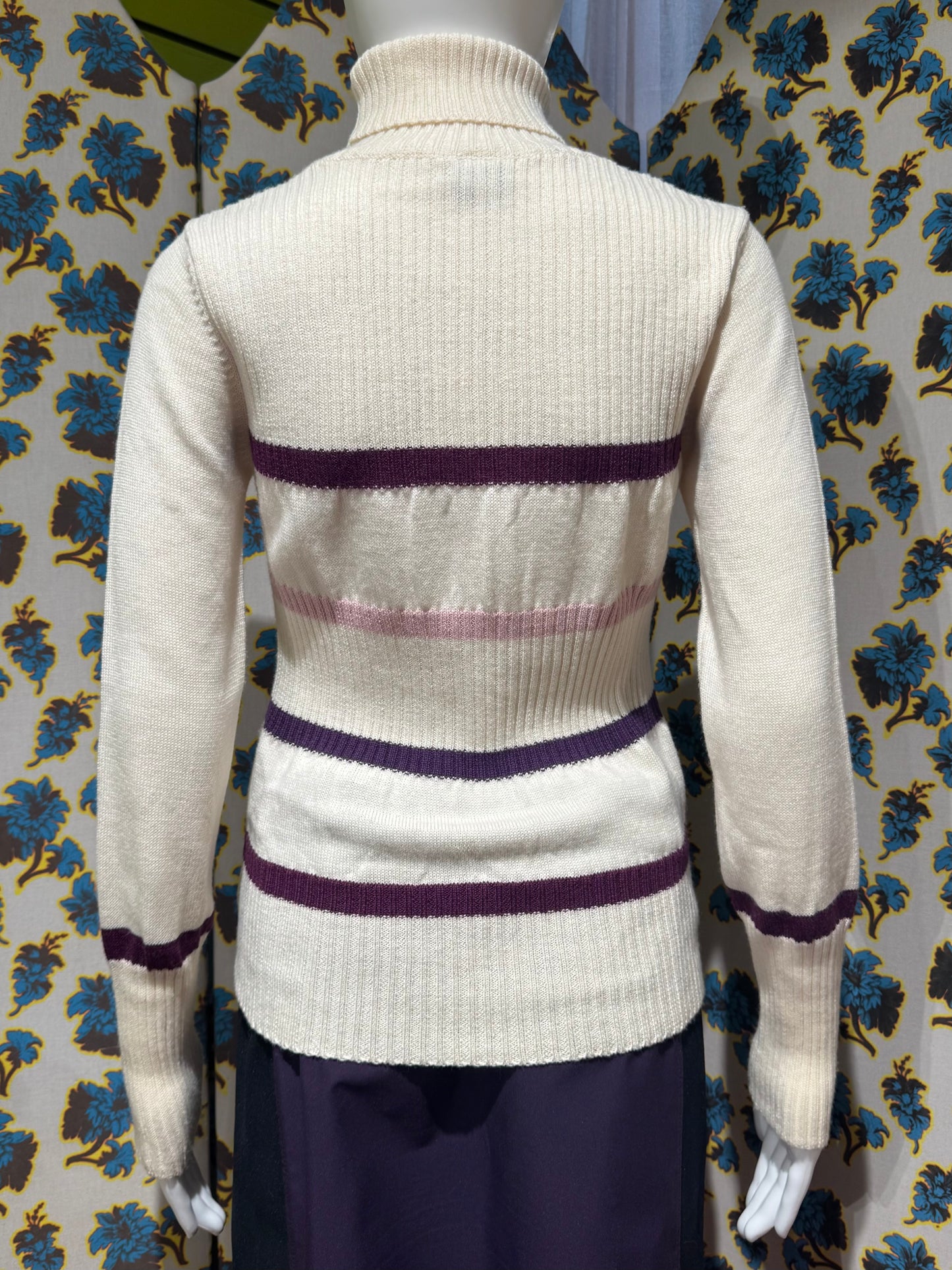 Versace Jeans Cut Out Turtleneck