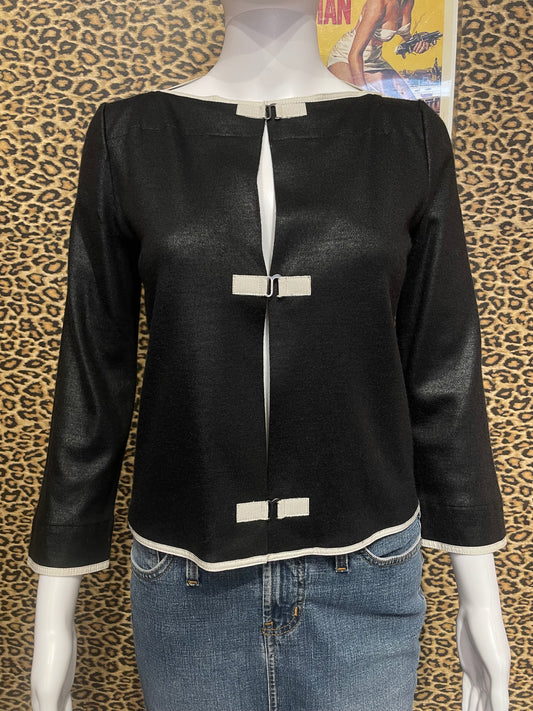 Emporio Armani 3/4 Sleeve Top