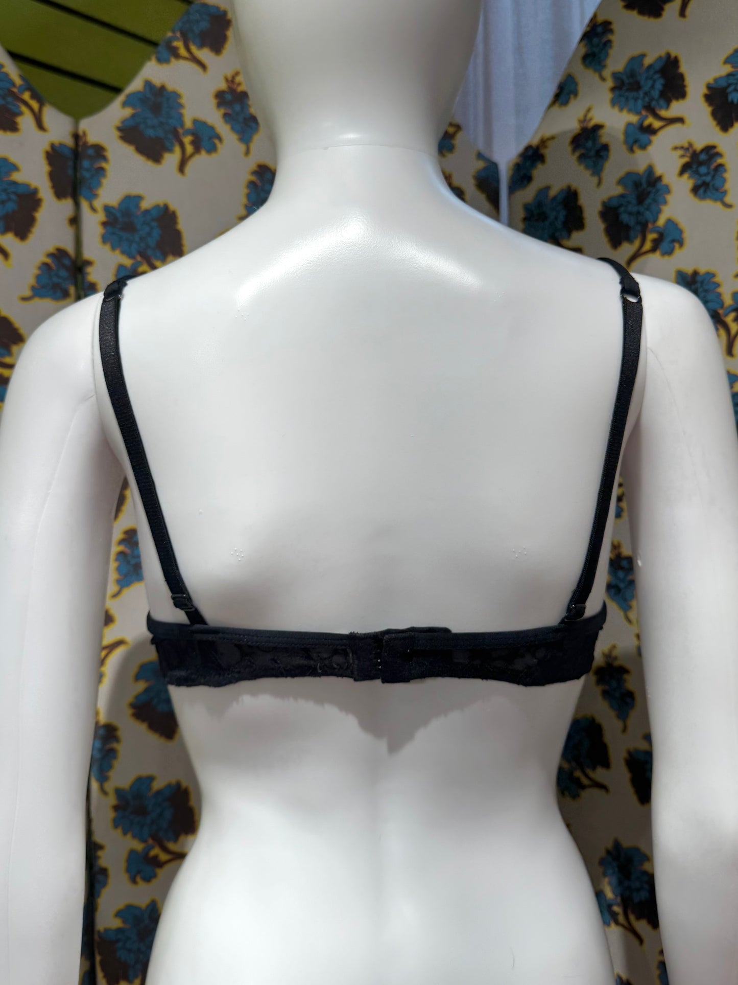 Dior Black Monogram Bra