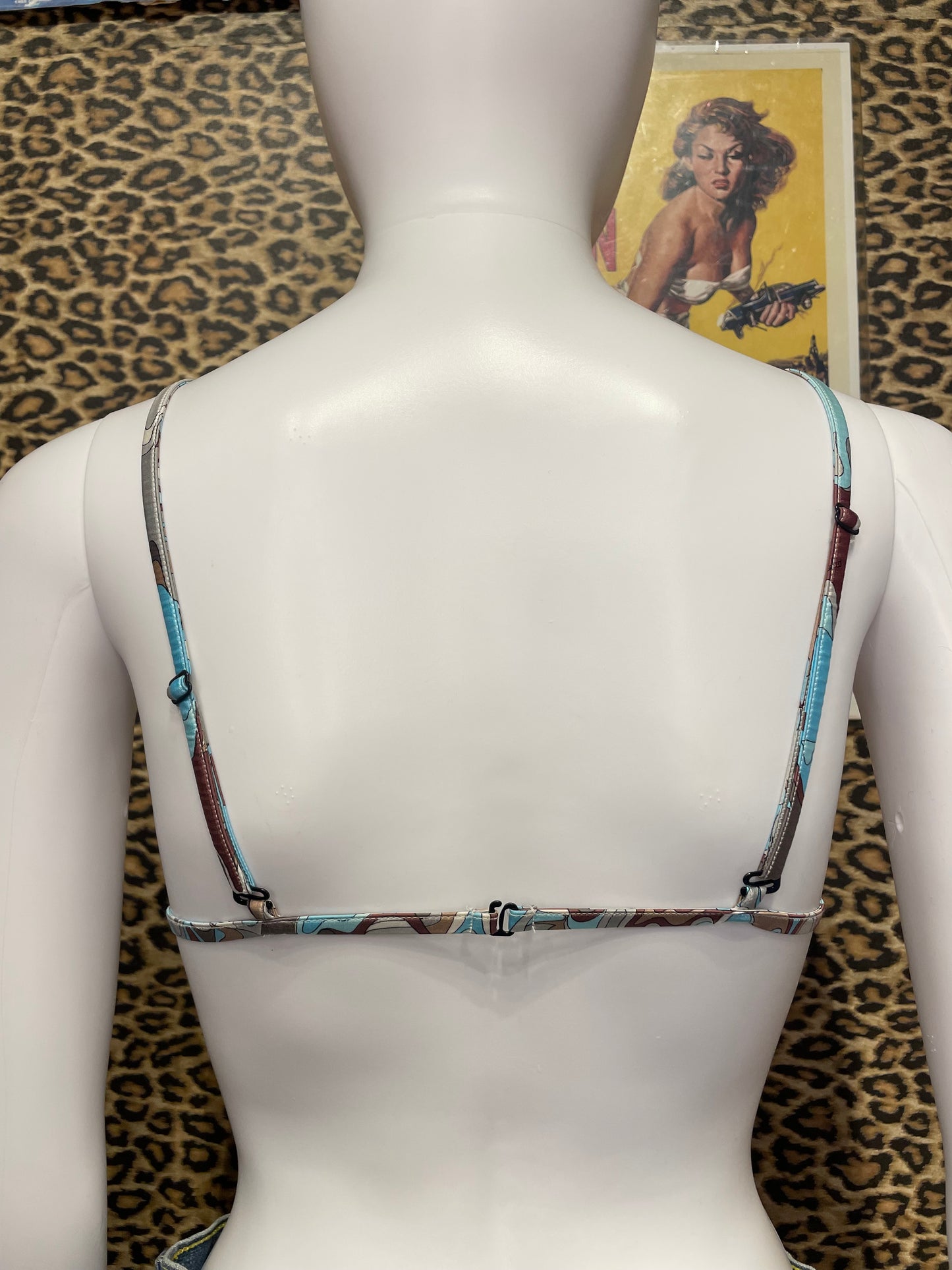 Emilio Pucci Silk Bralette