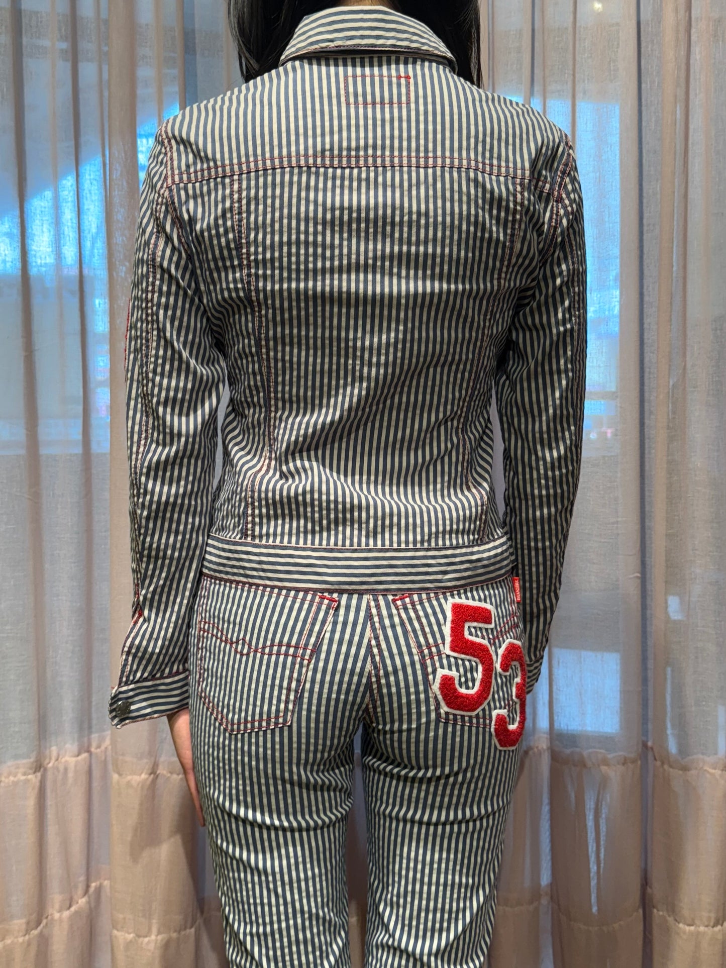 Blugirl Striped Jacket and Capris