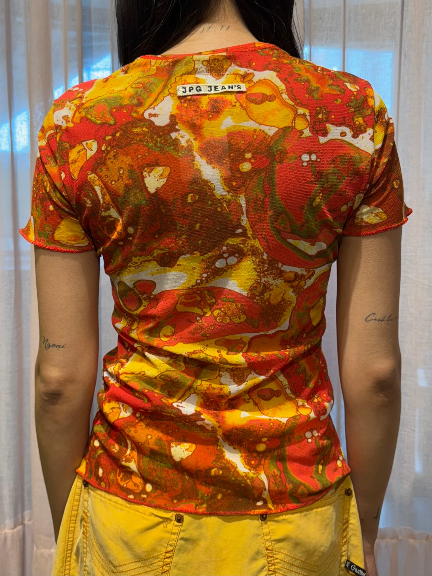 JPG Jean’s 2003 Psychedelic Mesh T-Shirt