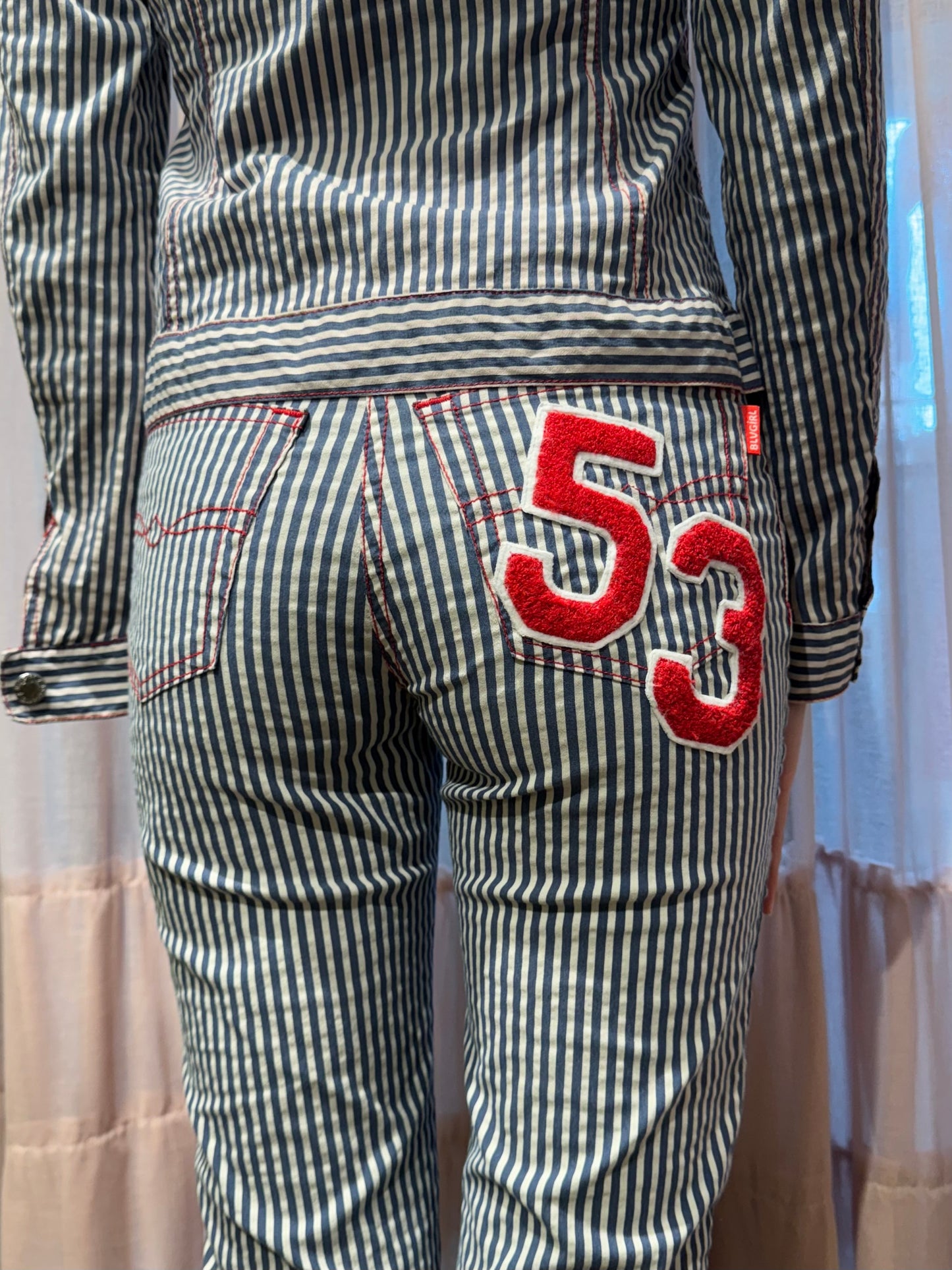 Blugirl Striped Jacket and Capris