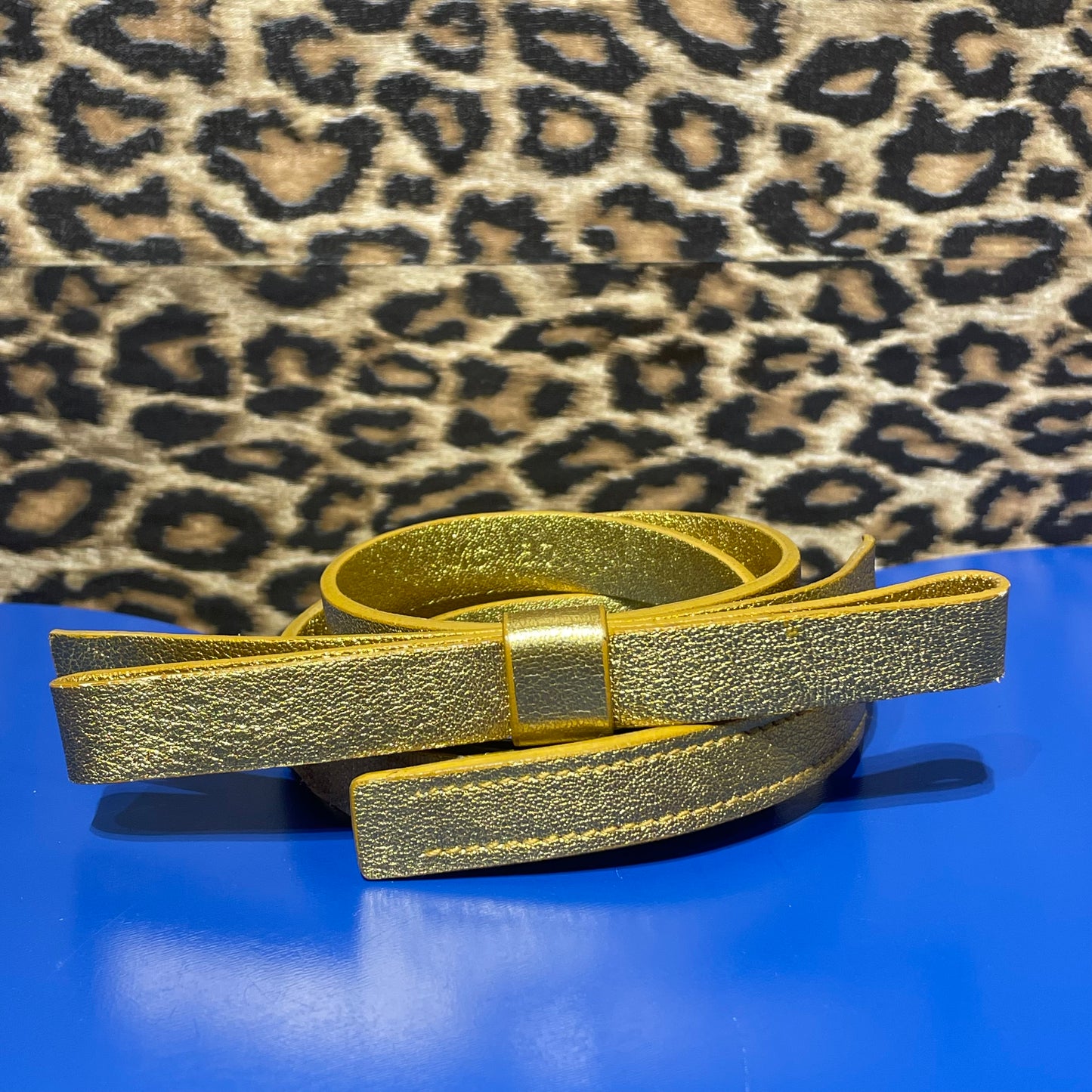 Miu Miu S/S 2000 Metallic Belt