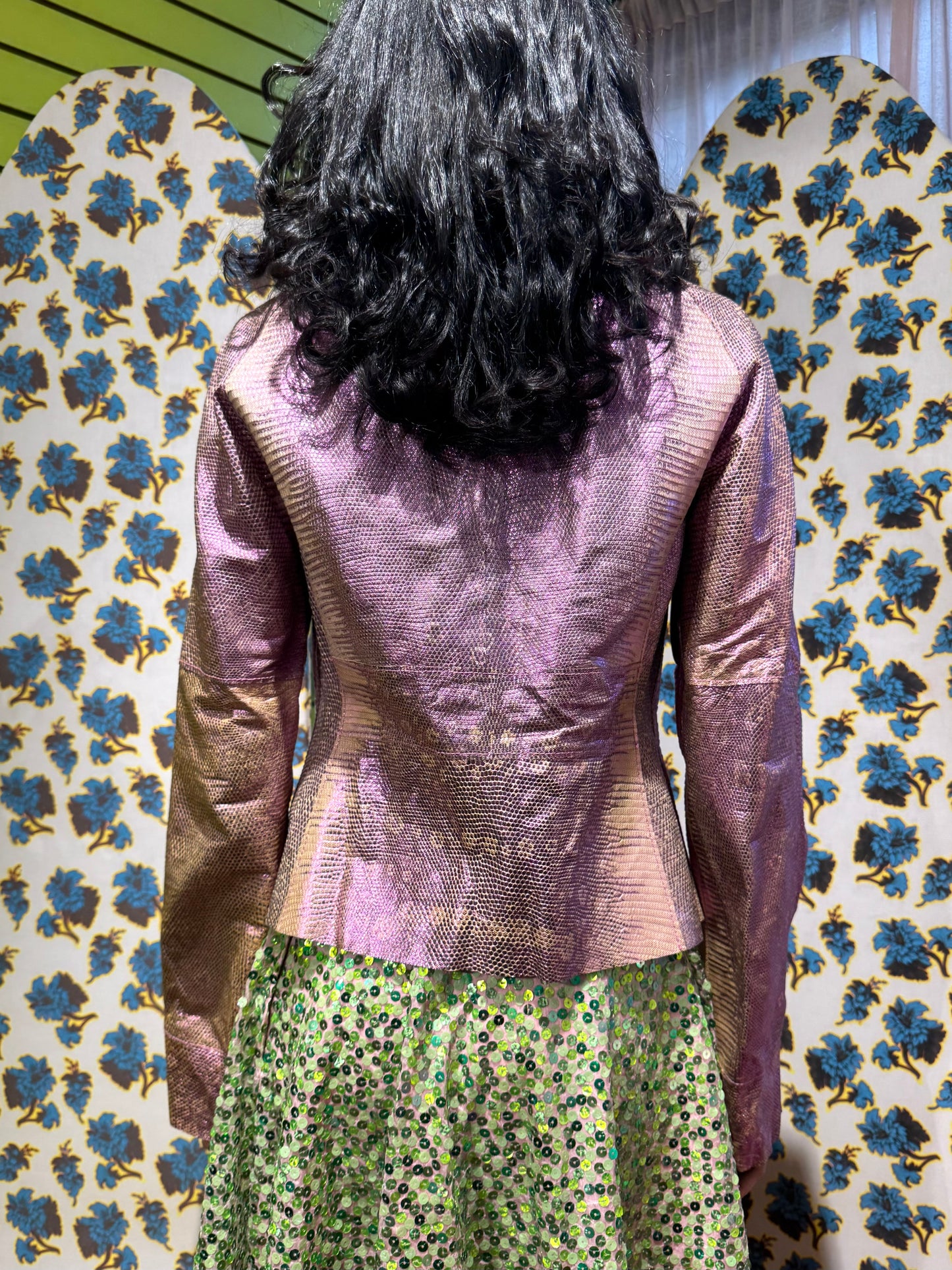 Tuleh S/S 2005 Metallic Lizard Jacket
