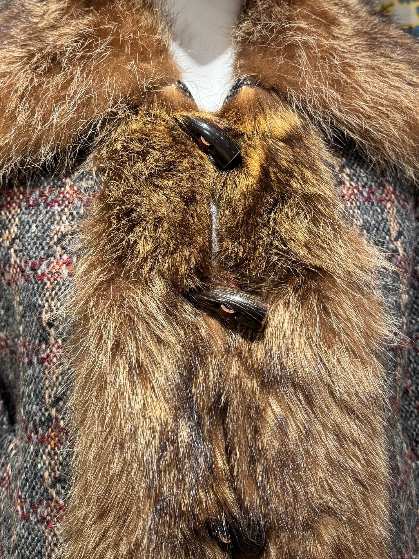 Dolce & Gabbana F/W 2004 Wool and Raccoon Jacket