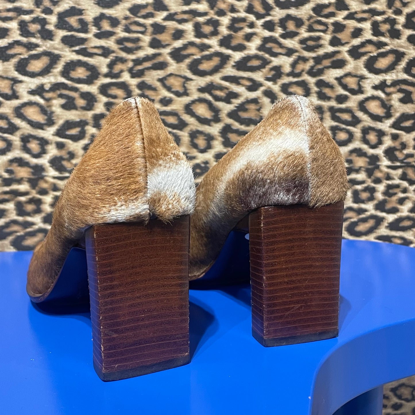 Fendi Ponyhair Pumps 5.5