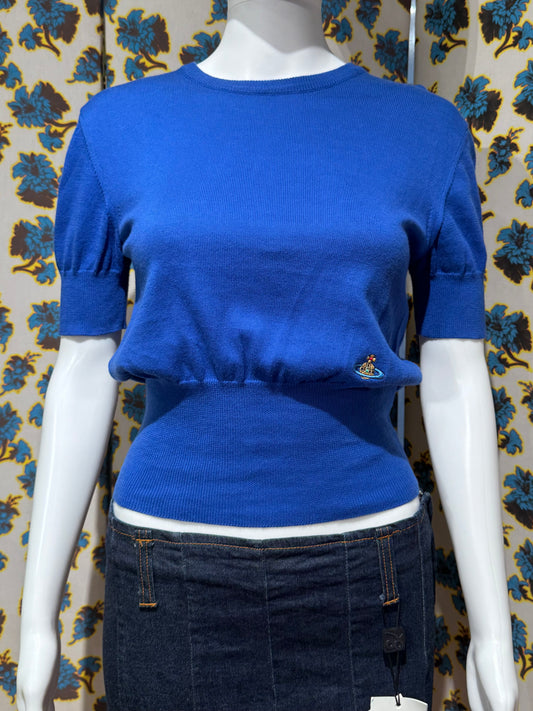Vivienne Westwood Royal Blue Knit Top