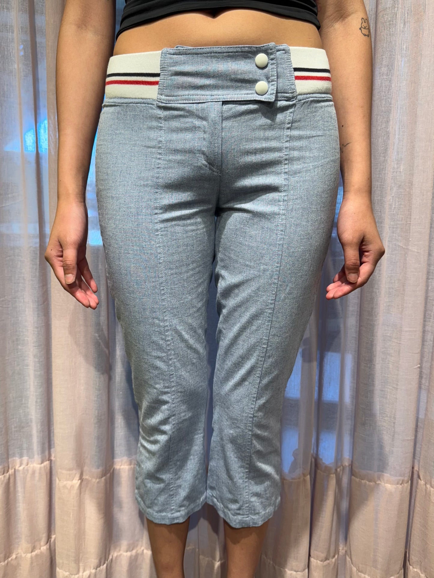 D&G Blue Capris
