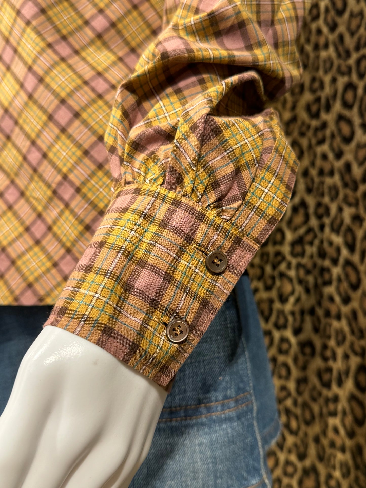 Miu Miu Plaid Shirt