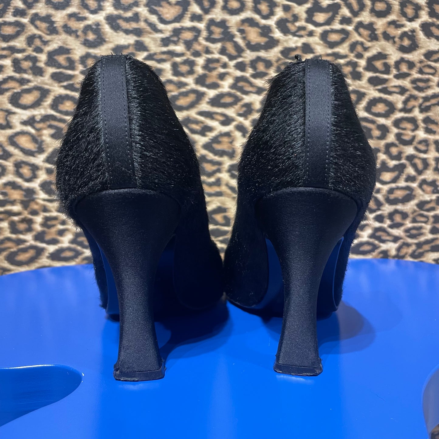 Gianni Versace 1990s Ponyhair Pumps 37