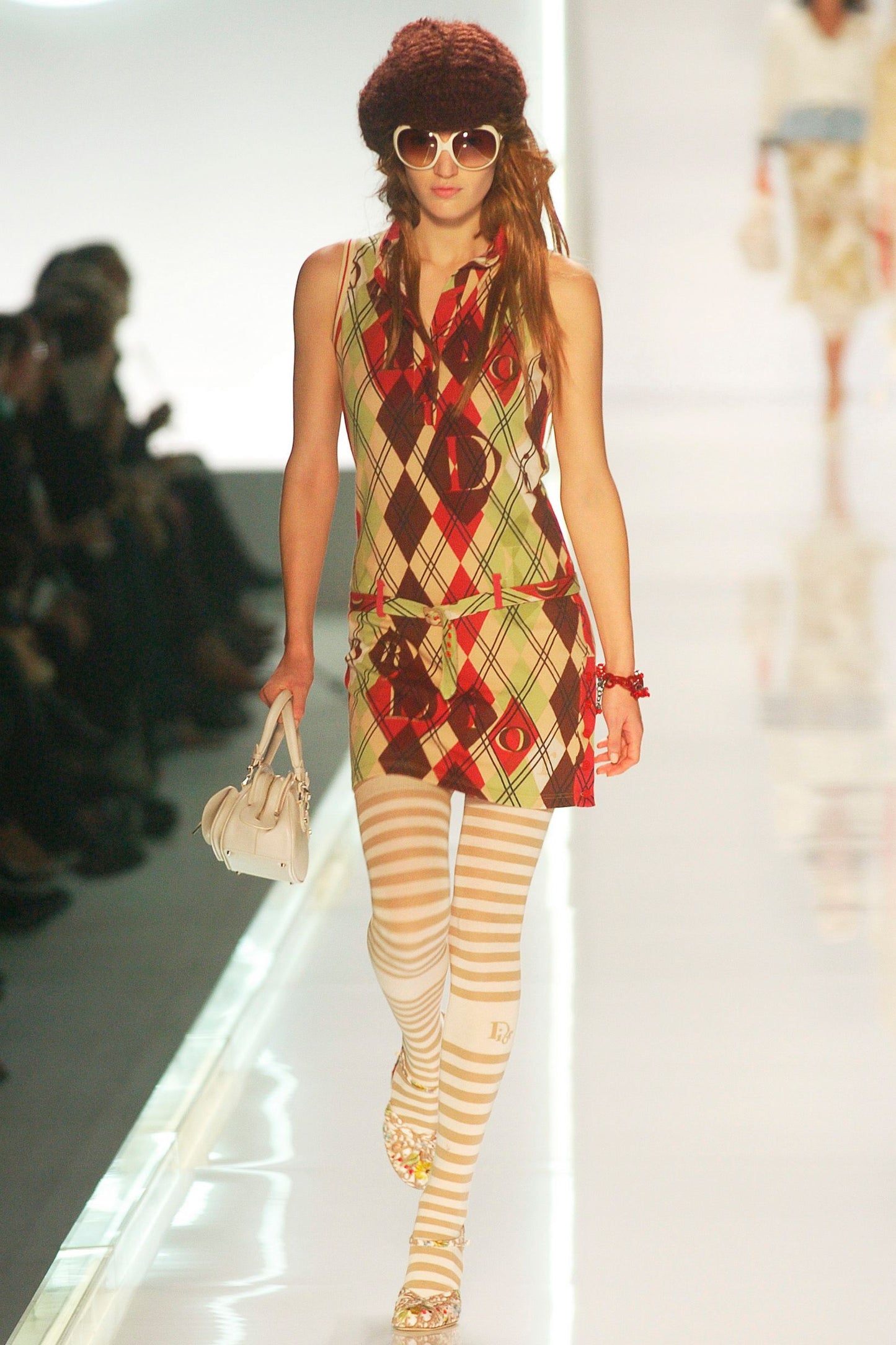 Dior S/S 2005 Argyle Dress