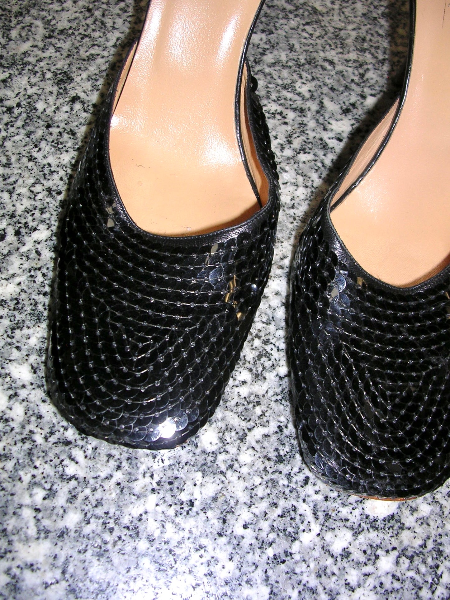 Moschino Cheap & Chic Sequin Pumps 37