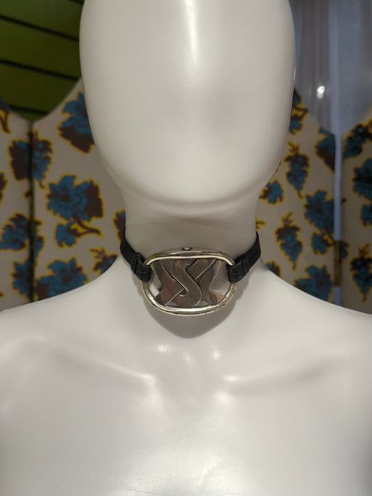 YSL F/W 2003 Leather Choker/Belt