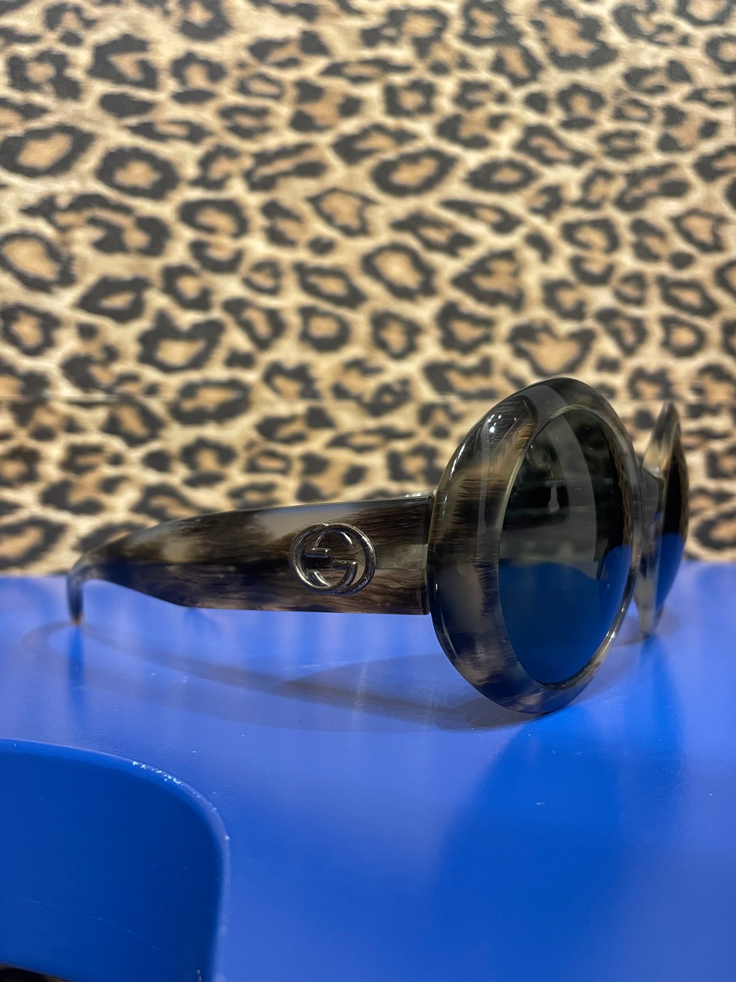 Gucci Tortoise Oversized Sunglasses