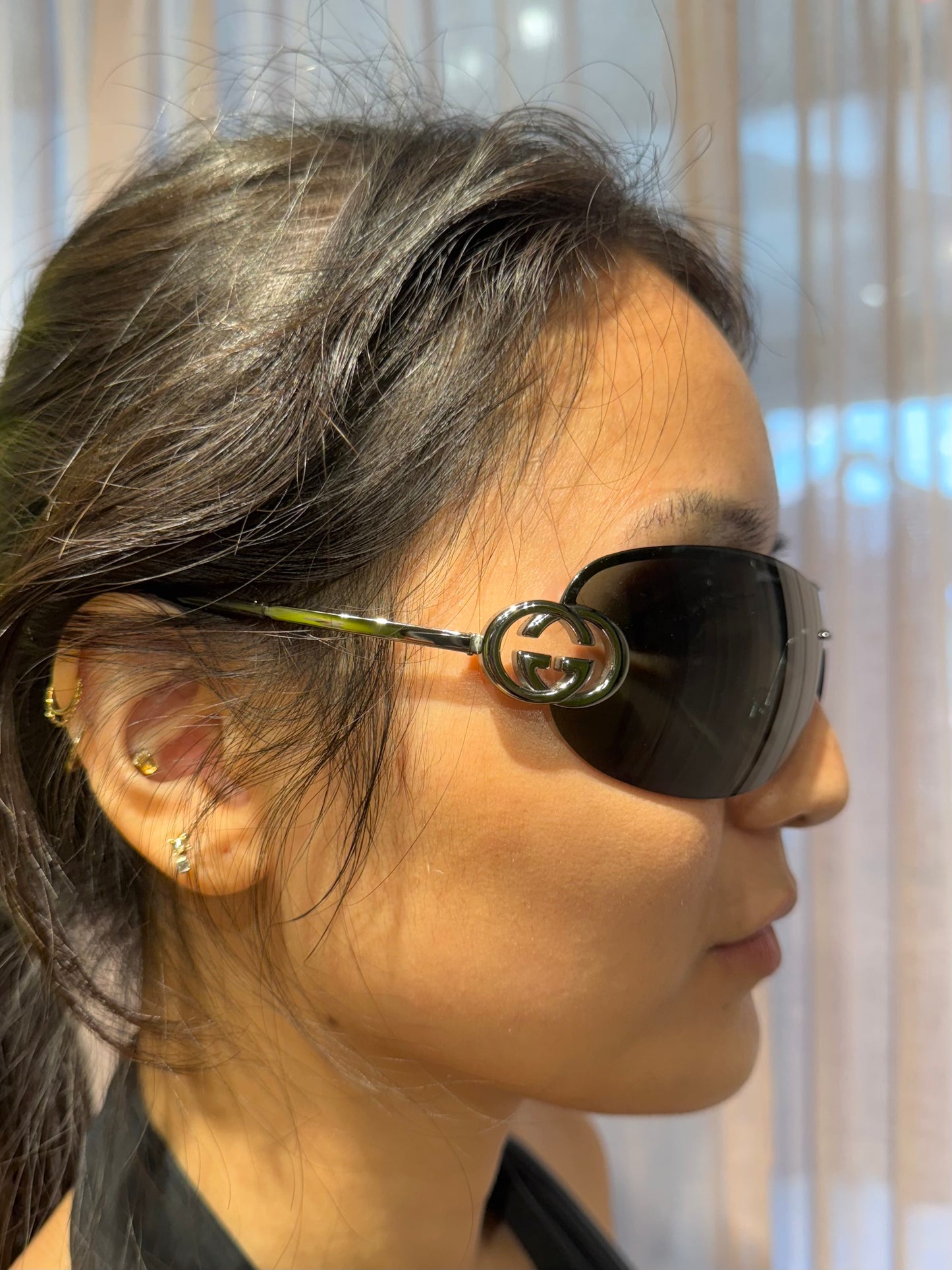 Gucci Shield Sunglasses
