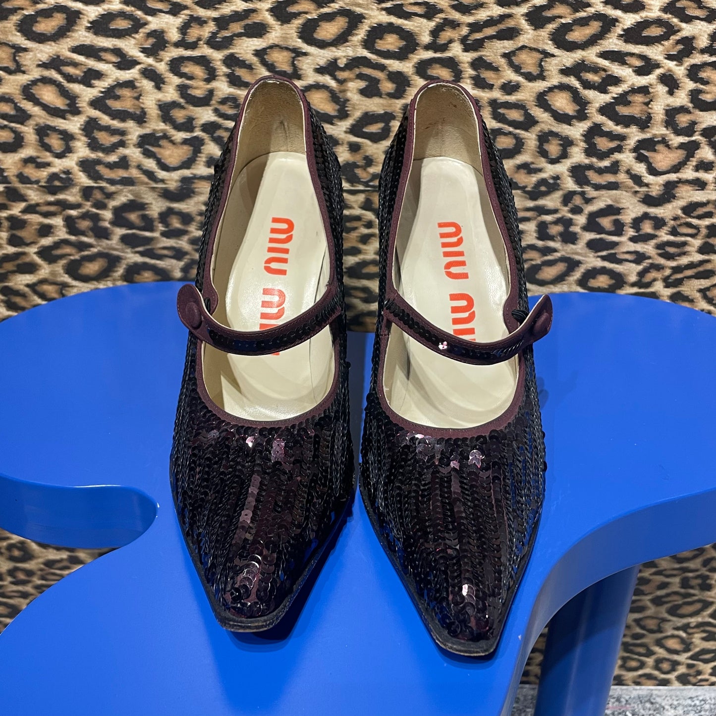 Miu Miu F/W1997 Sequin Mary Jane’s 37.5