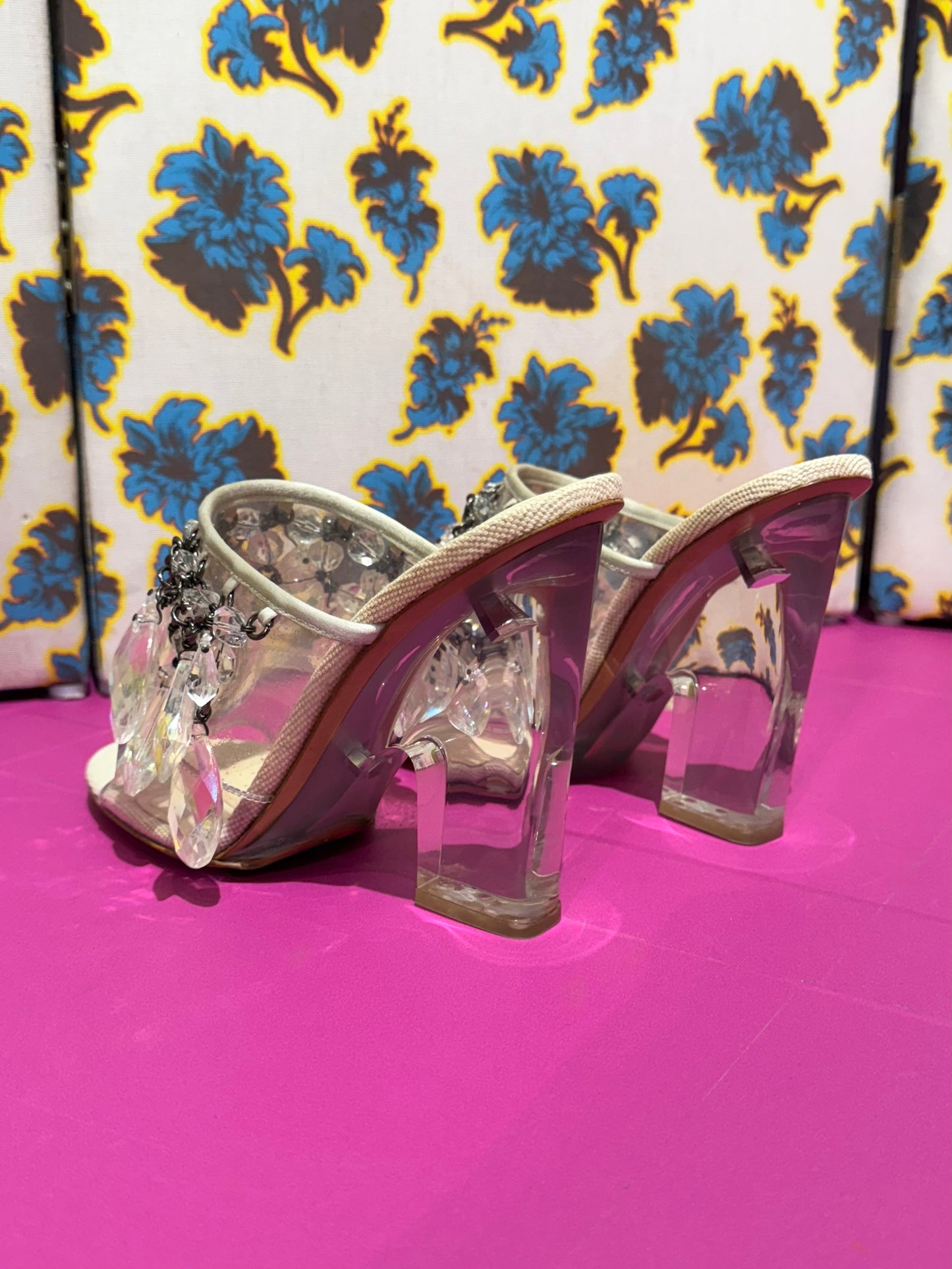 Prada S/S 2010 Chandelier Mules