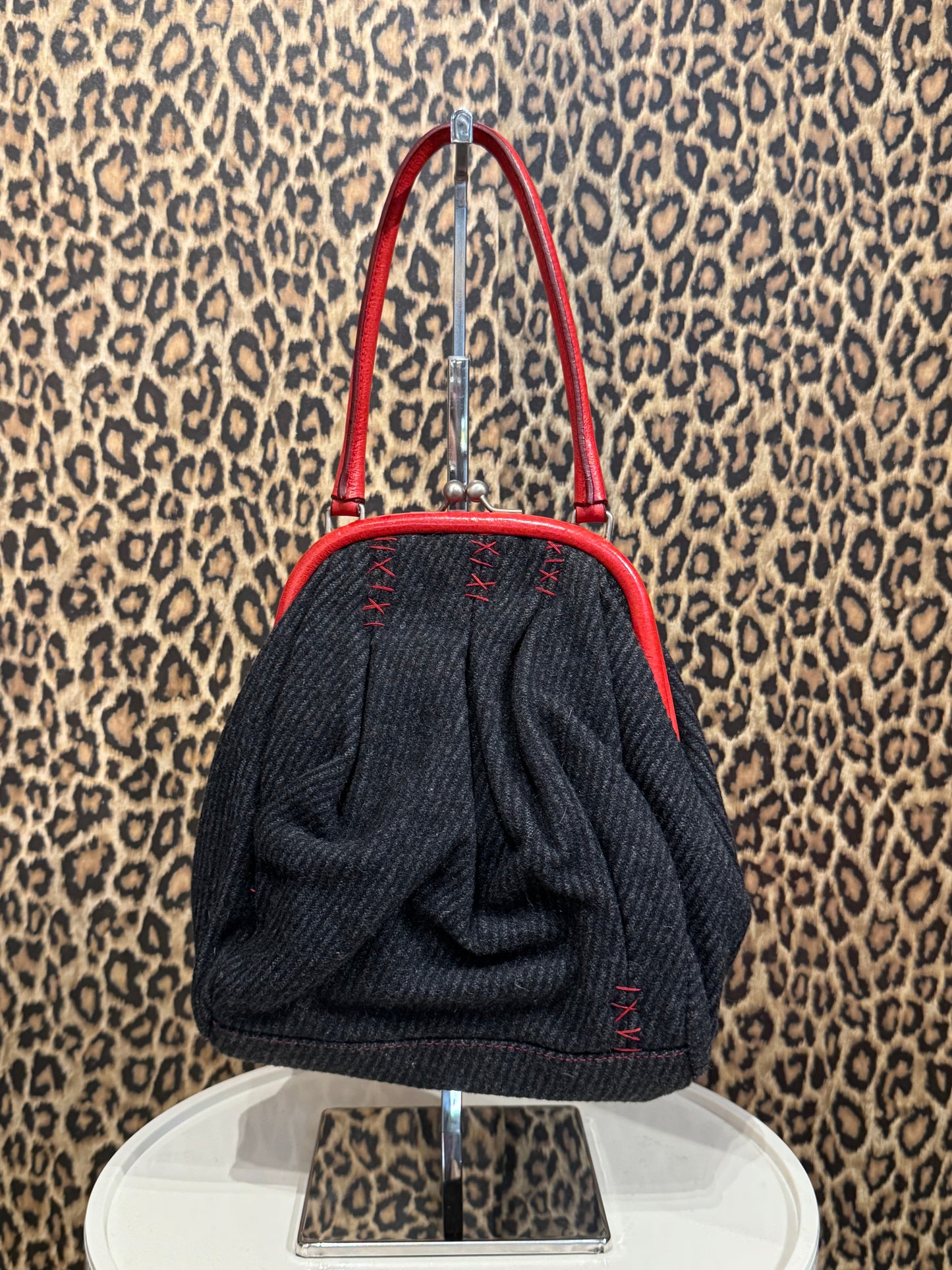 Miu Miu F/W 2000 Kiss Lock Bag