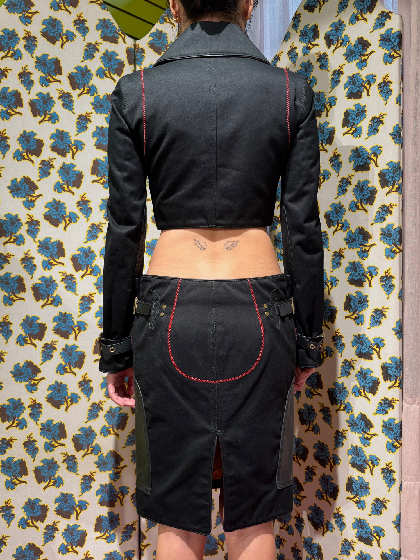 DSquared2 F/W 2004 Skirt and Jacket Set