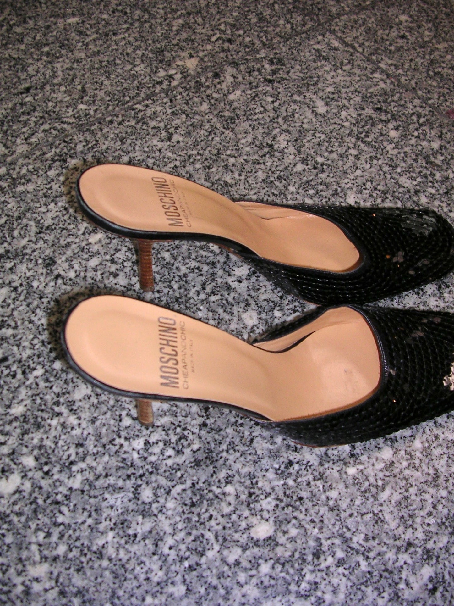 Moschino Cheap & Chic Sequin Pumps 37