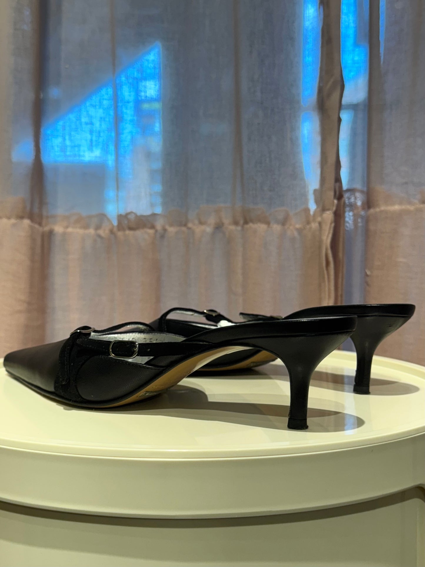 Dolce & Gabbana Leather Mules 35.5