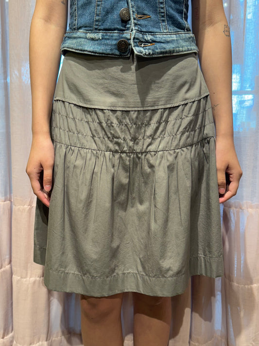Miu Miu 2006 Grey Skirt