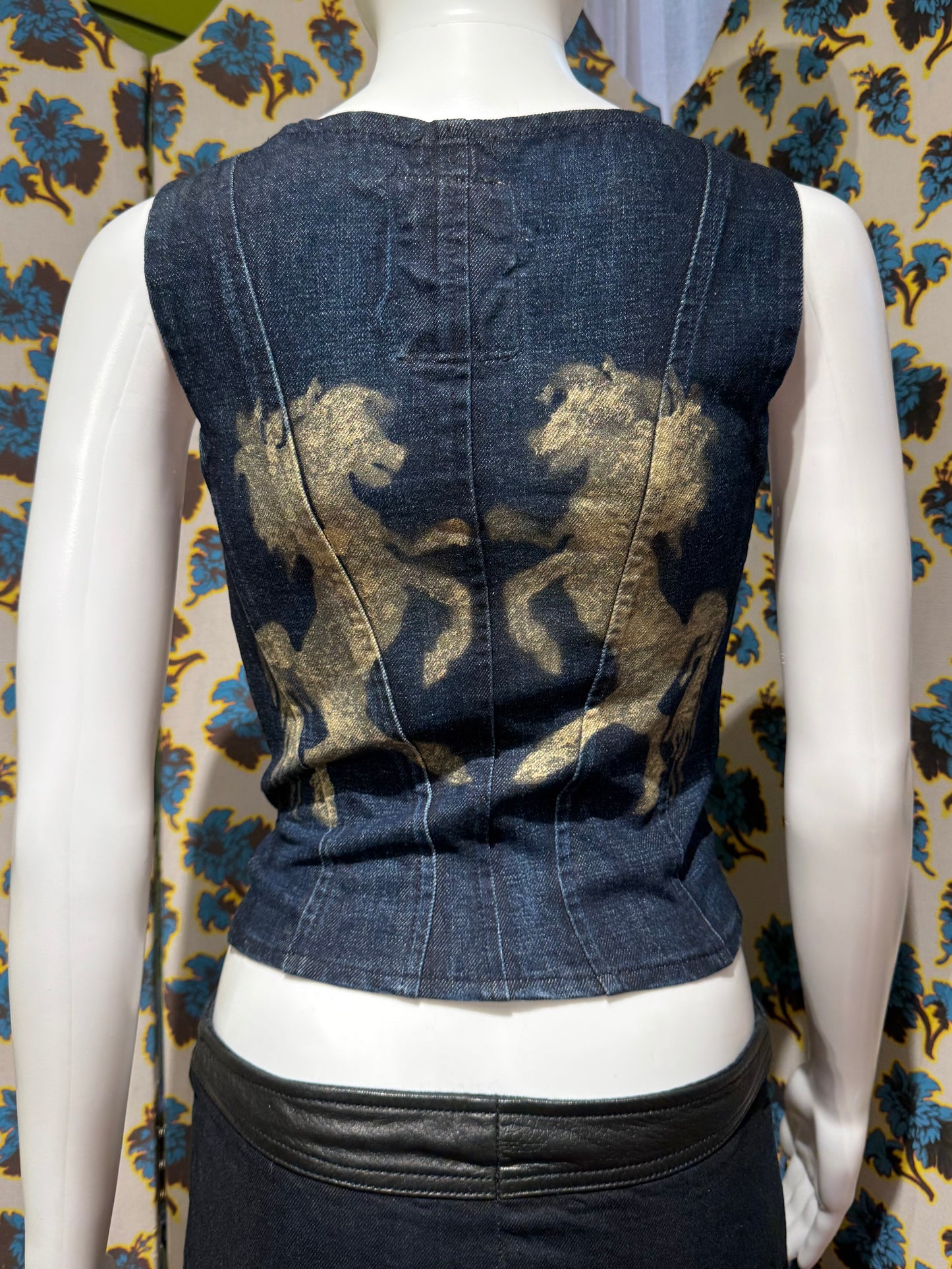 Voyage Denim Corset