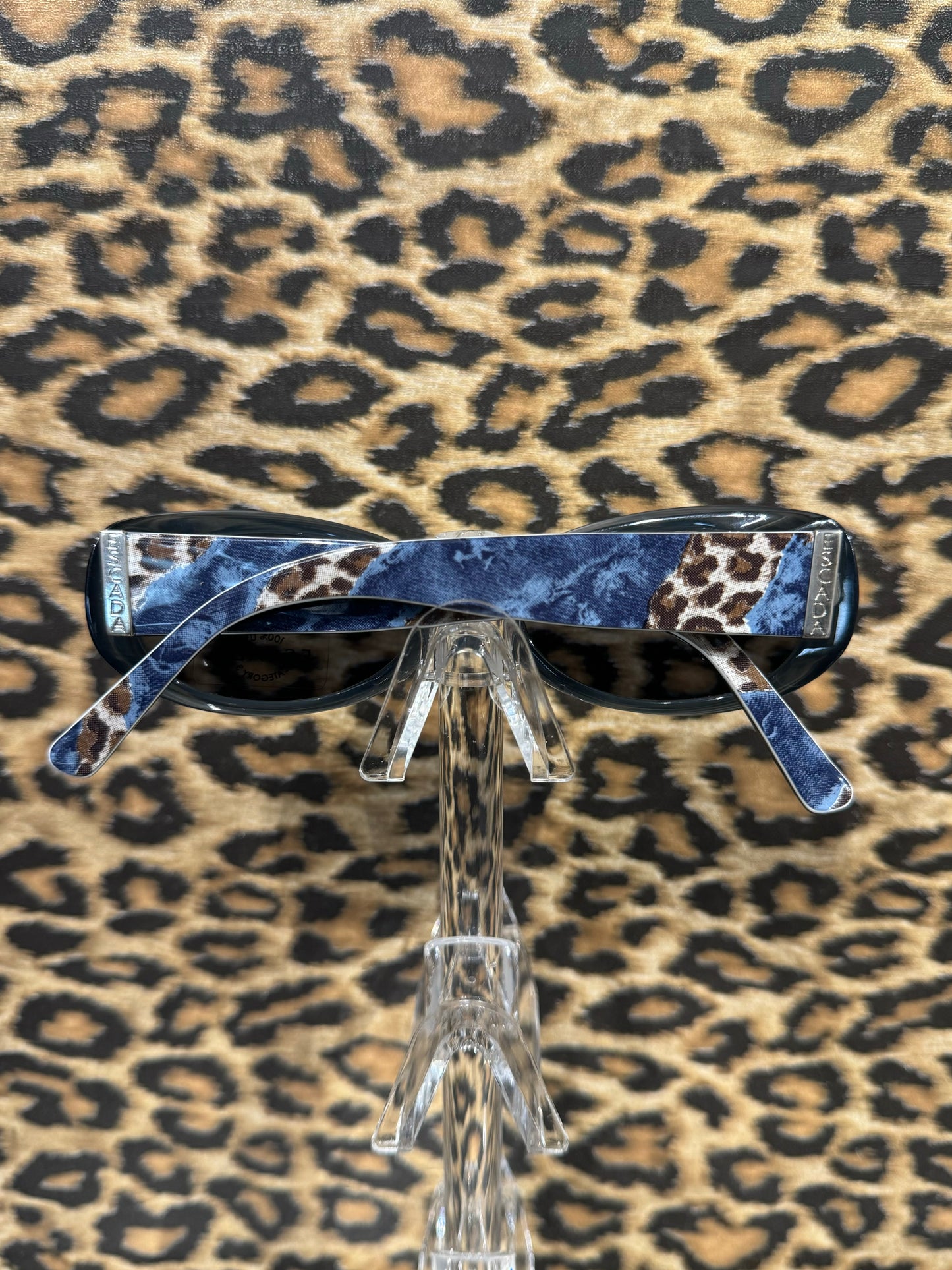 Escada Denim and Cheetah Sunglasses