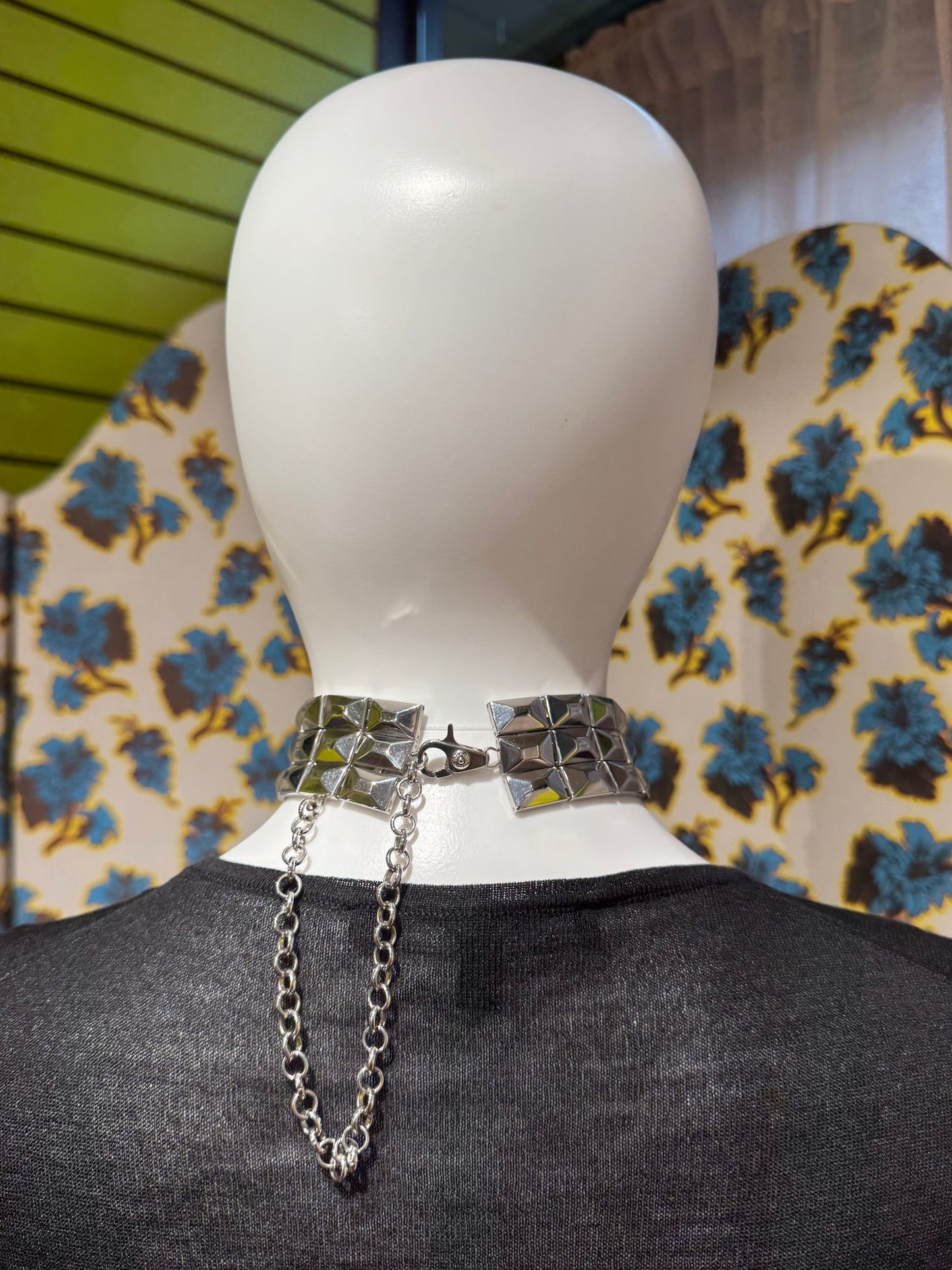 Dolce & Gabbana Silver Stud Choker