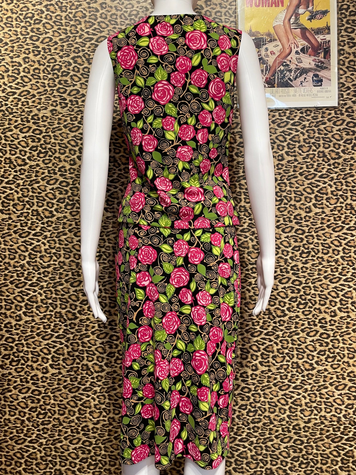Nicole Miller Floral Skirt Set