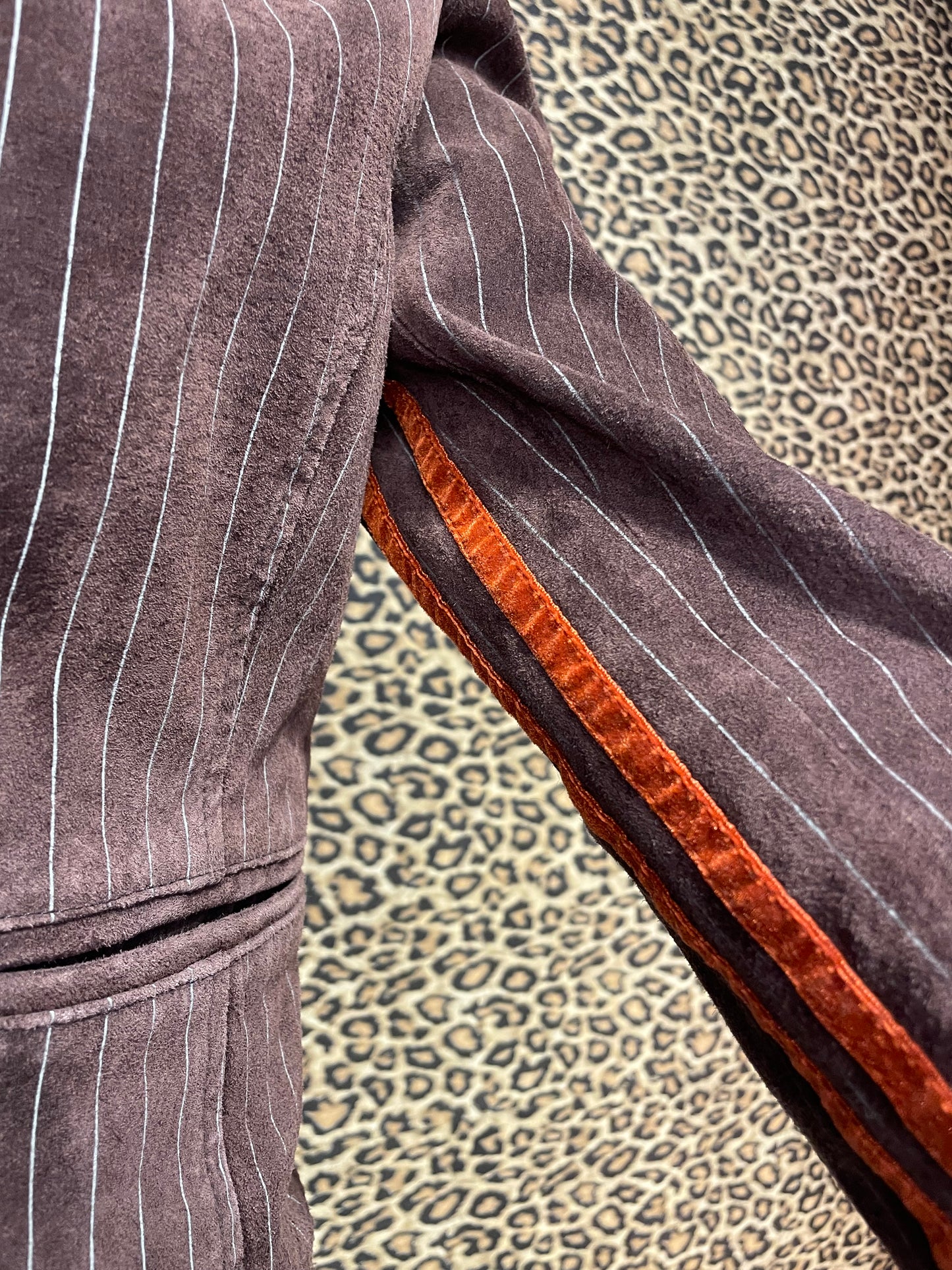 Wilson’s Leather Suede Crown Blazer