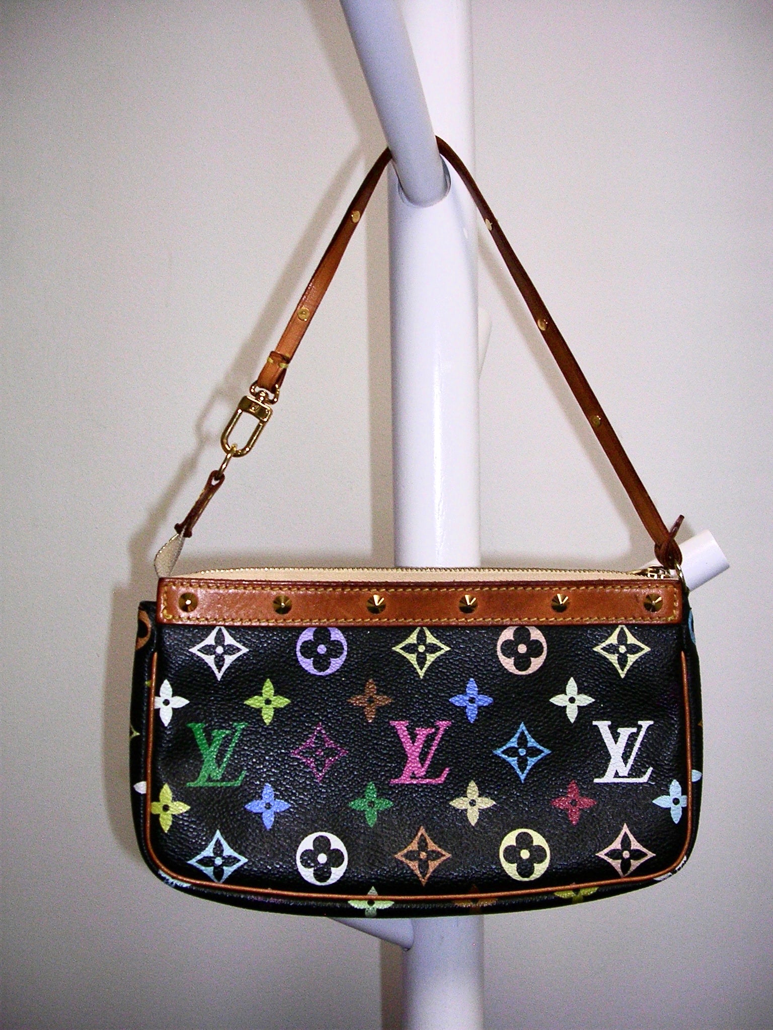Louis Vuitton, Bags, Vintage Louis Vuitton Murakami Rainbow Pochette Bag
