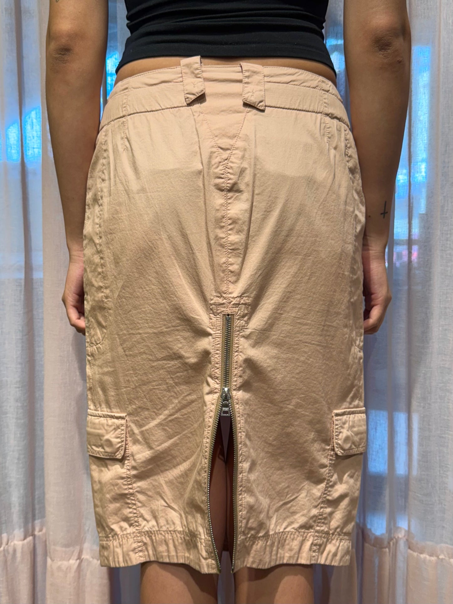 Prada Sport Pink Cargo Skirt