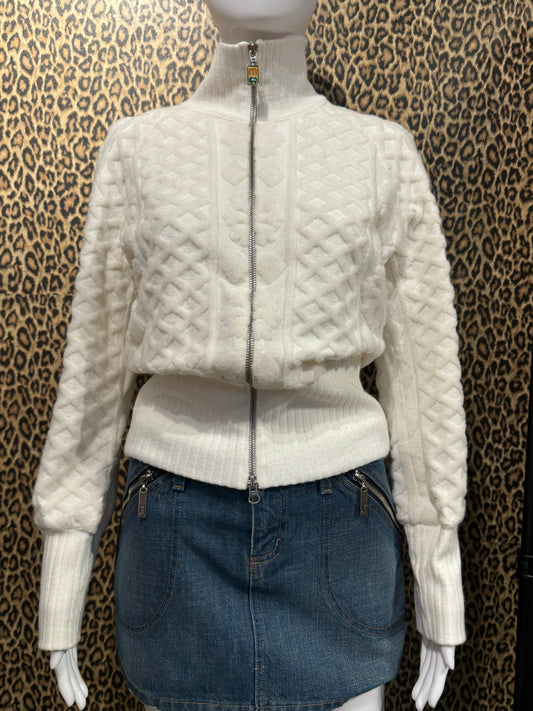 Miss Sixty Snowflake Zip Up