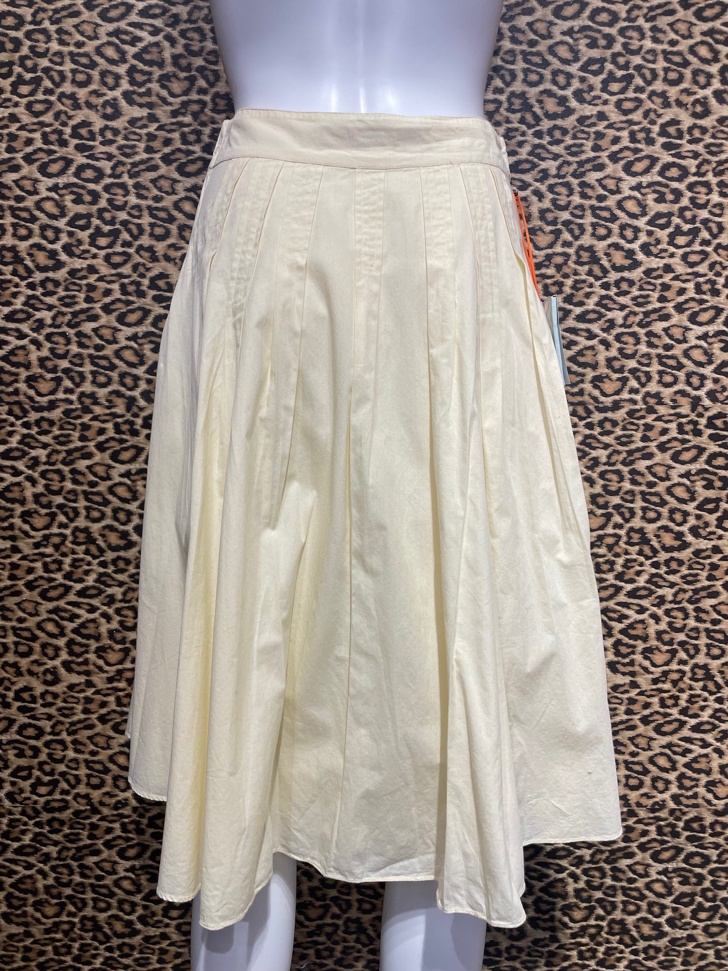 Miss Sixty Yellow Beaded Skirt