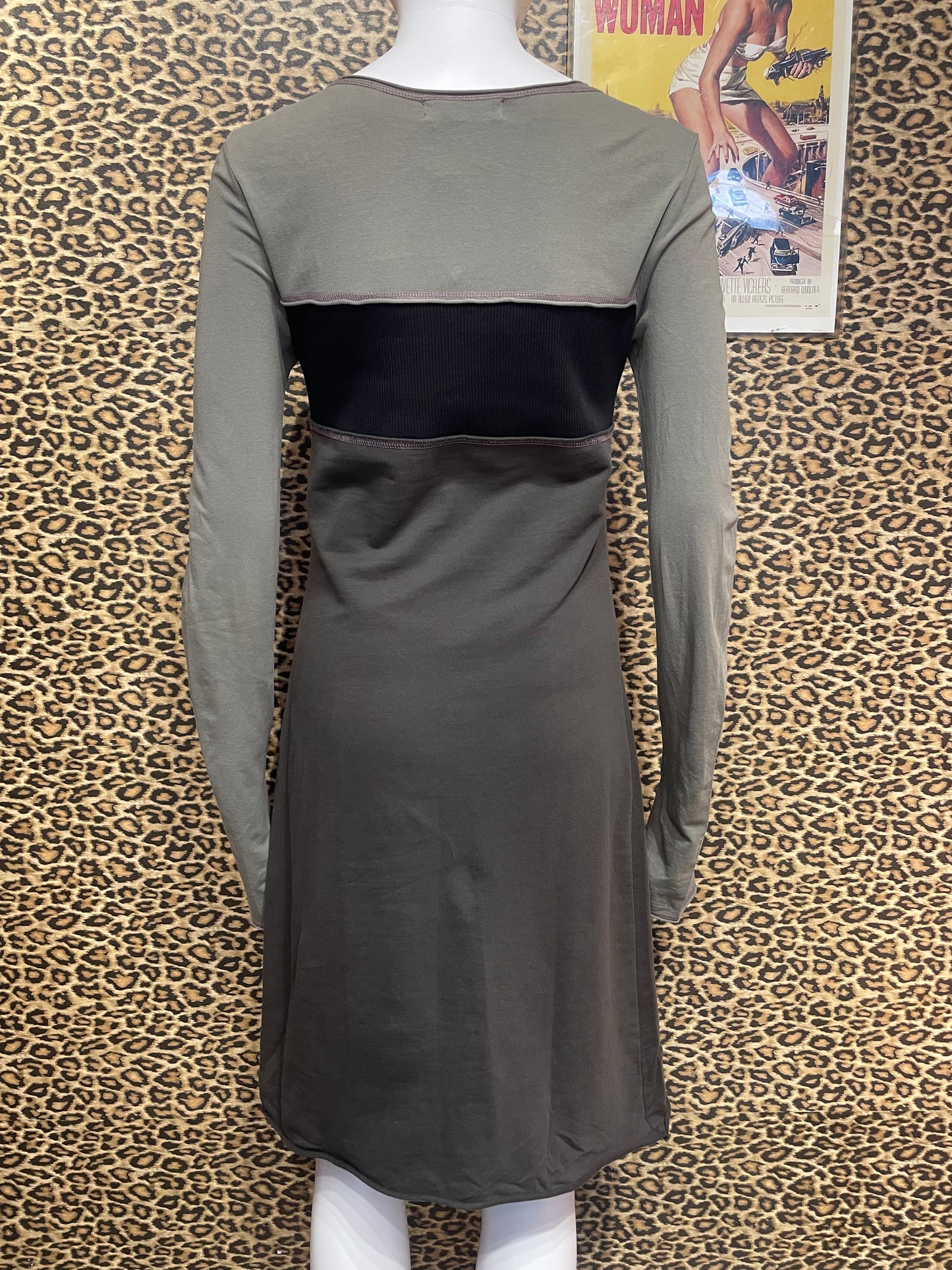 Cop. Copine Grey Midi Dress