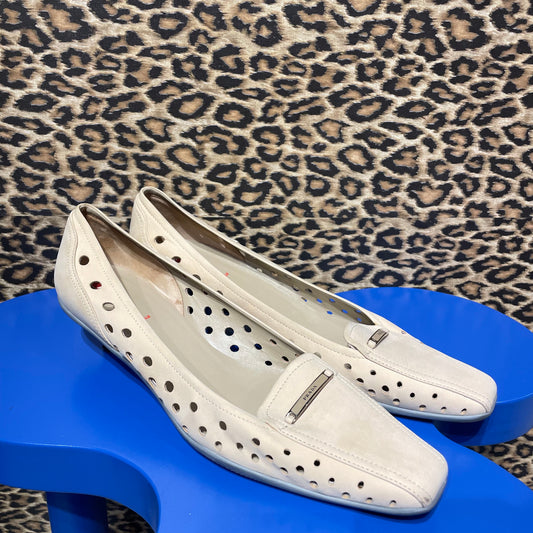 Prada Sport Cut Out Kitten Heels 41