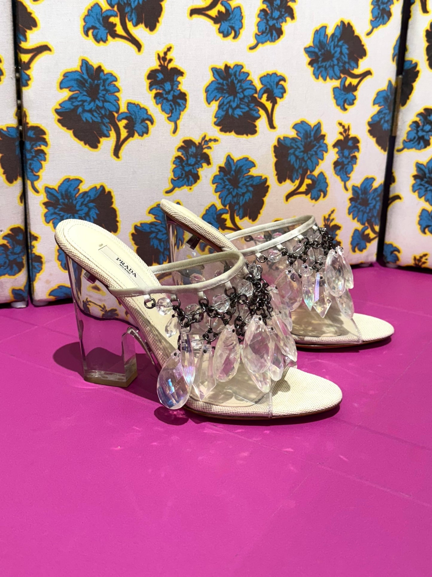 Prada S/S 2010 Chandelier Mules