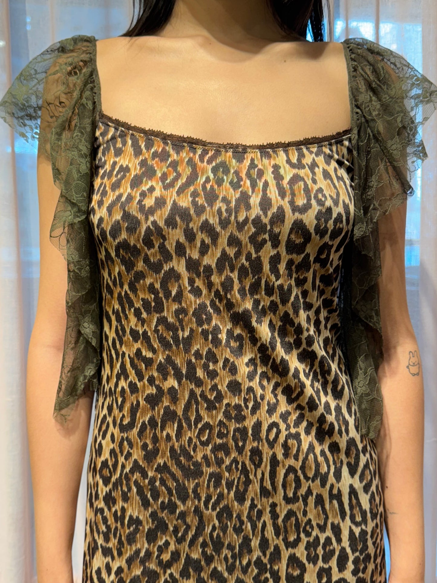 D&G Leopard and Lace Dress