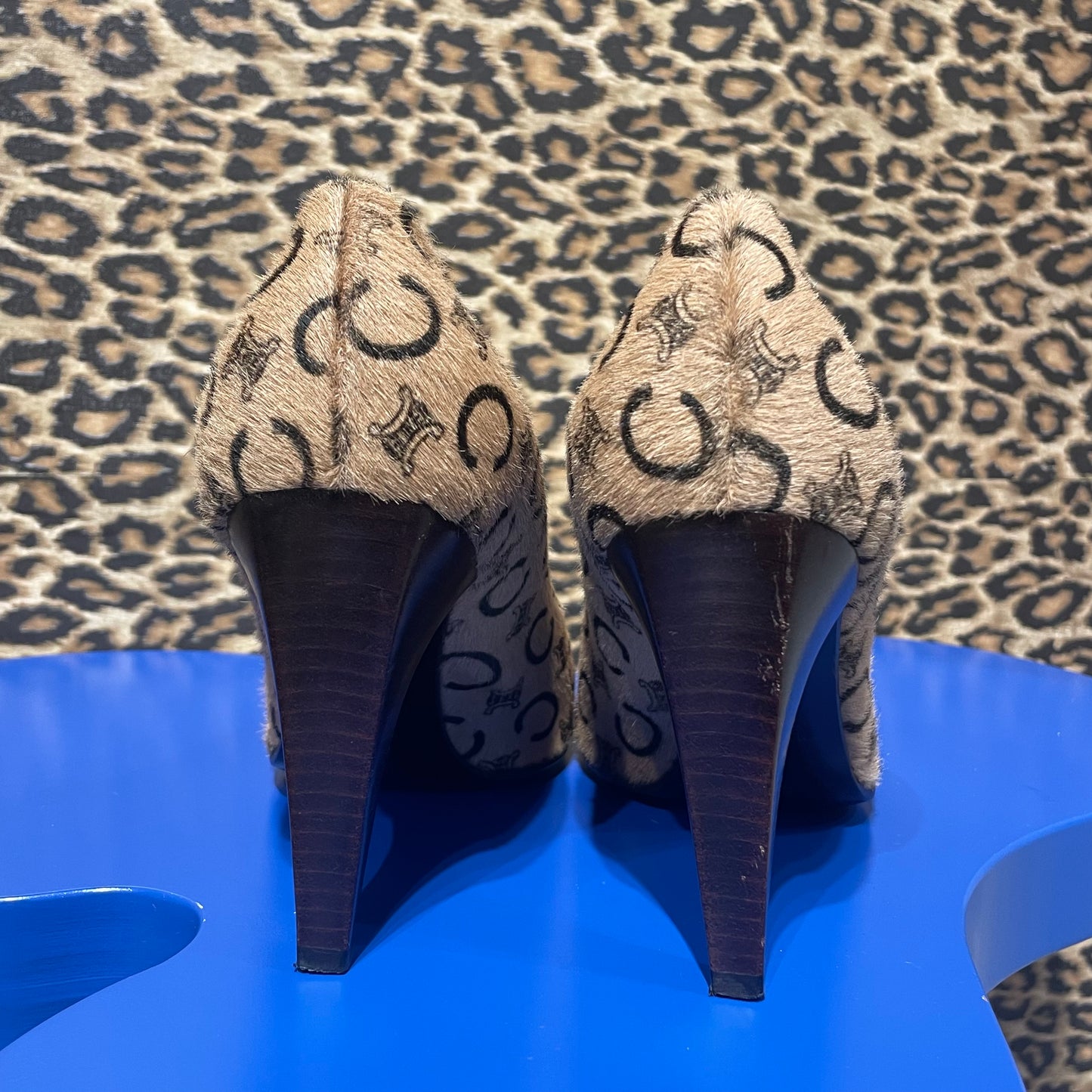 Celine Ponyhair Pumps 37.5