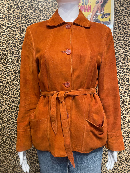 1950’s Orange Suede Jacket