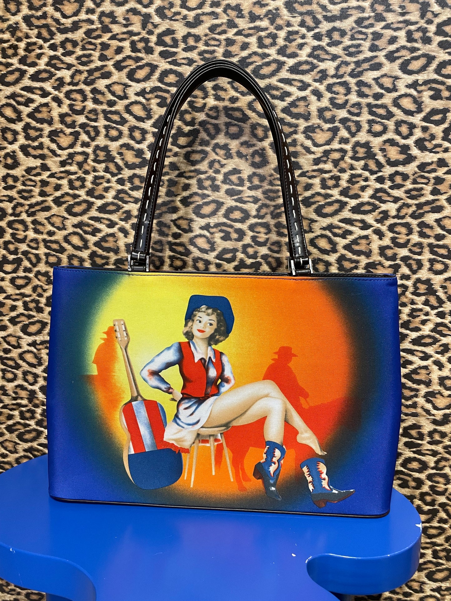 Cowgirl Bedazzled Shoulder Bag