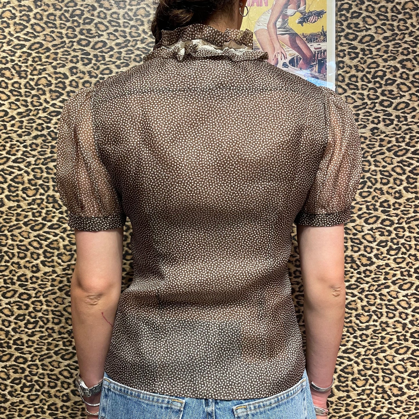 Valentino Polka Dot Blouse